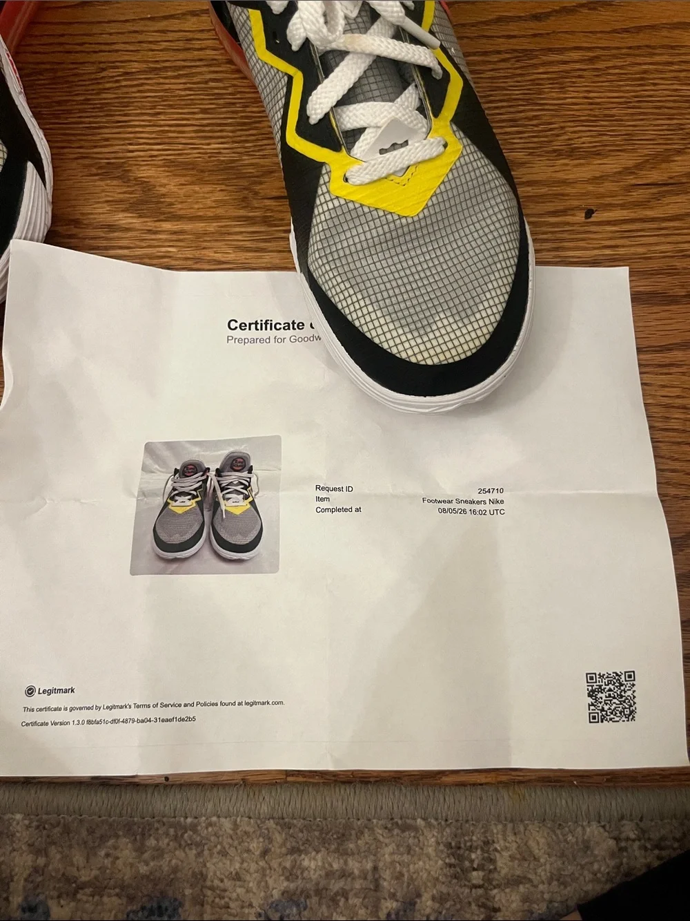 Space Jam x Nike LeBron 18 Low 'Sylvester x Tweety' (Style: CV7562-103) COA